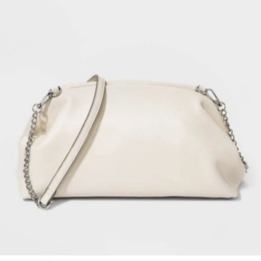 a new day Bubble Clutch With Removable Silvertone Strap